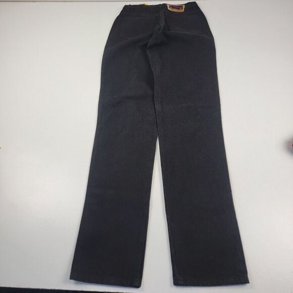 VTG Western Rockies‎ Black Denim Jeans 29/9 Inseam 36 Bareback Rocky Mountain - Picture 2 of 16